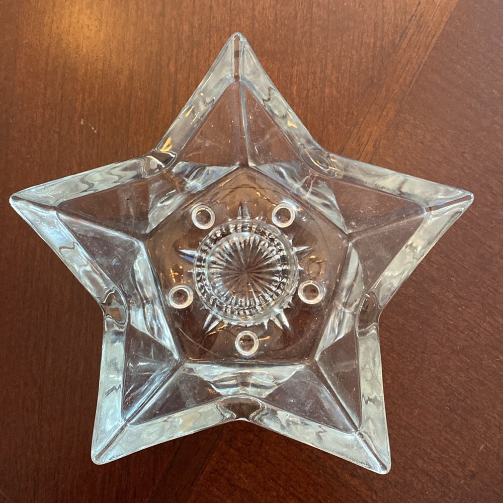Vintage  Star-Shaped Candle Holders - Picture 5 of 5